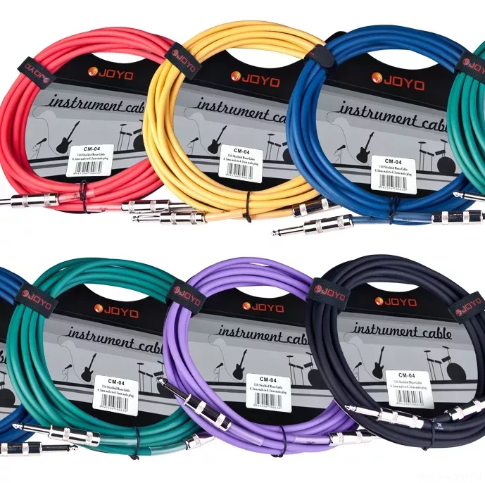 JOYO CM-12 Cable Blue инструментальный кабель