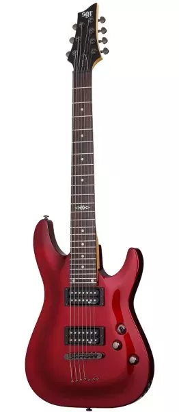 Schecter SGR C-7 MRED Гитара электрическая Schecter SGR C-7 MRED Гитара электрическая