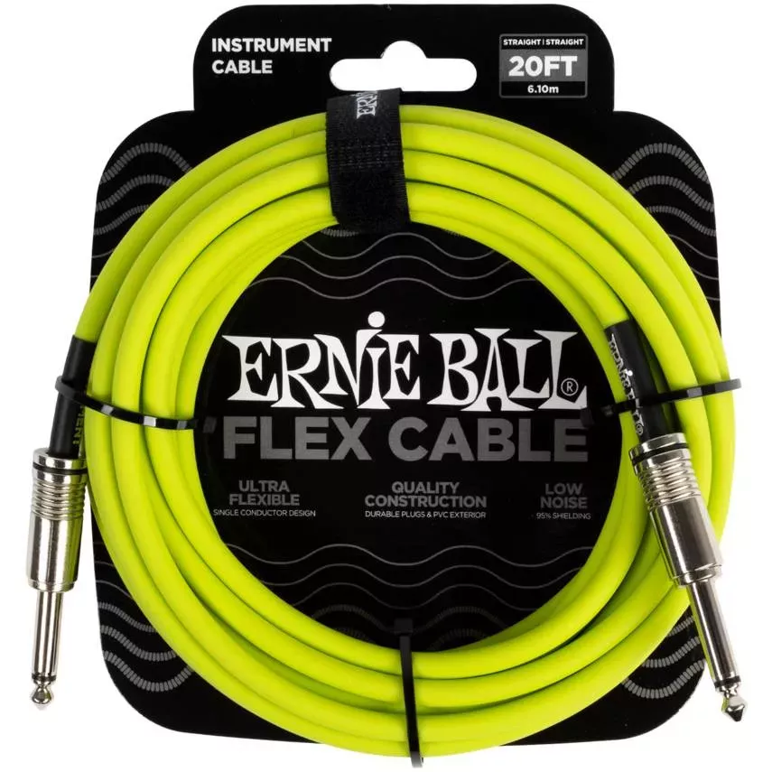 ERNIE BALL 6419 кабель инструментальный Flex ERNIE BALL 6419 кабель инструментальный Flex