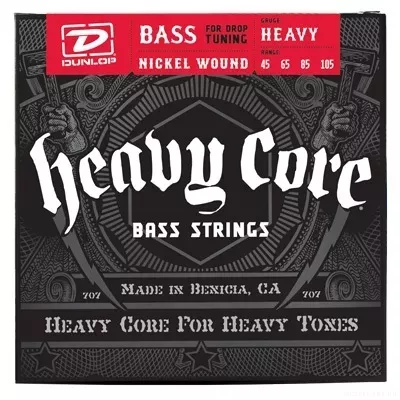 DUNLOP DBHCN Heavy Core Bass NPS 45-105 Heavy струны для бас-гитары