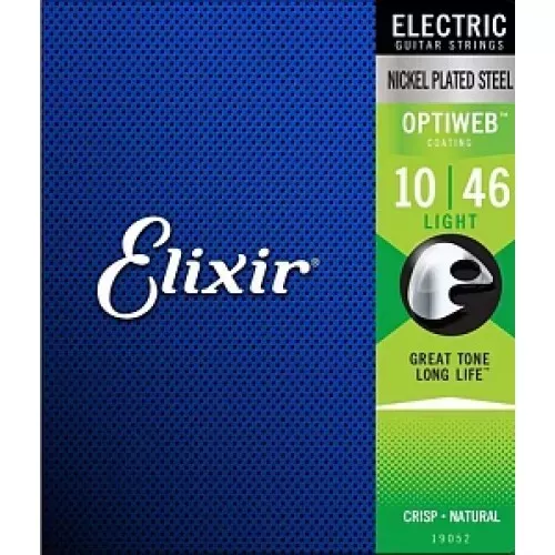 Elixir 19052 OPTIWEB 10-46 струны для электрогитары