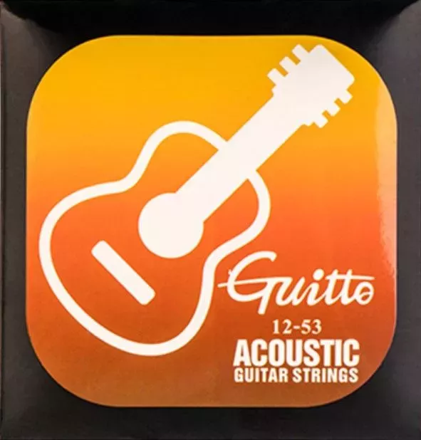 Guitto GSA-012 Комплект струн для акустической гитары, 12-53