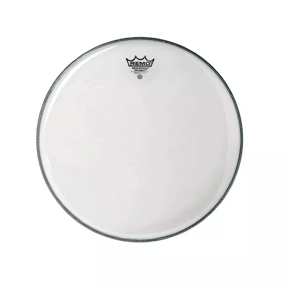 REMO BD-0314-00 Batter, Diplomat, Clear 14" пластик