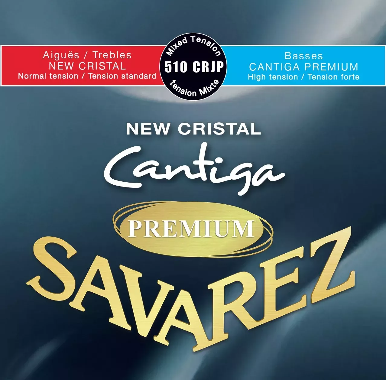 SAVAREZ 510CRJP New Cristal Cantiga Tension струны для классической гитары