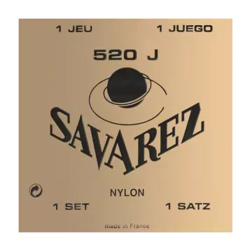 SAVAREZ 520J Yellow Card Very High Tension струны для классической гитары