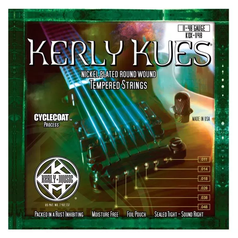 KERLY KQX-1148 Kues Nickel Plated Steel NPS Tempered струны для электрогитары