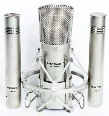 Apextone MP-01 набор конденсаторных микрофонов, 3 шт.