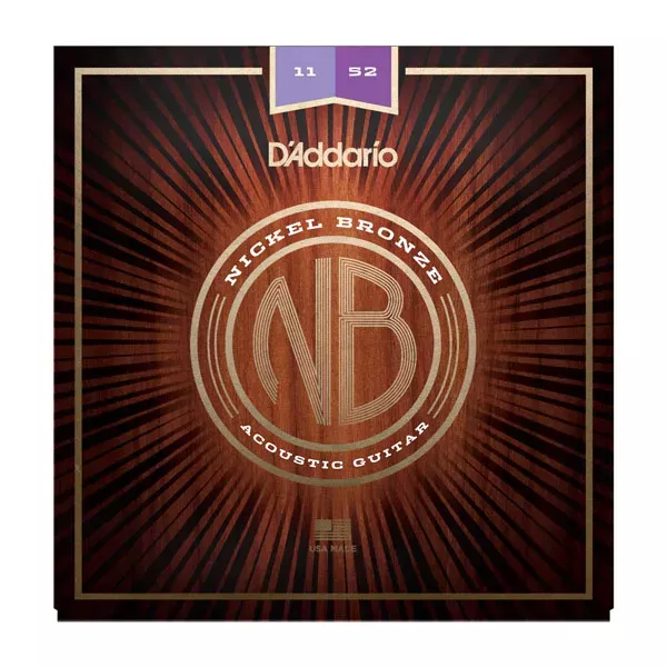 D'ADDARIO NB1152 Custom Light Набор 6 струн для гитары акустик