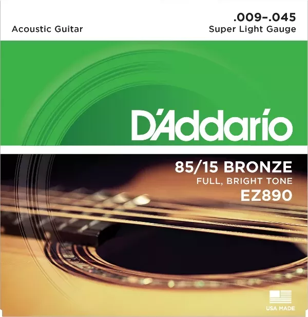 D'ADDARIO EZ890 Набор 6 струн для гитары акустик