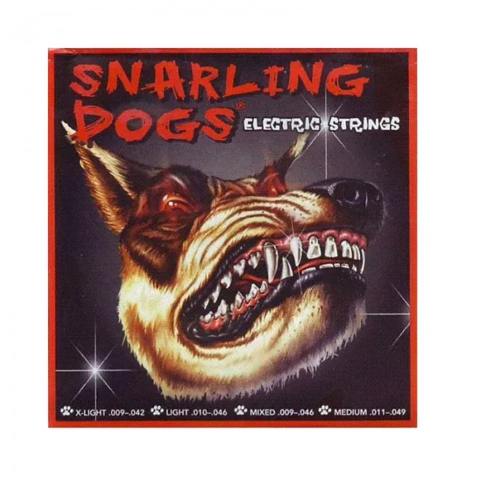 D'Andrea SDN12EB струны электрогитары Snarling Dogs 12-49