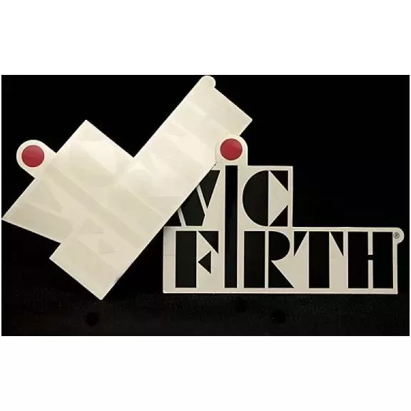 VIC FIRTH наклейка черная