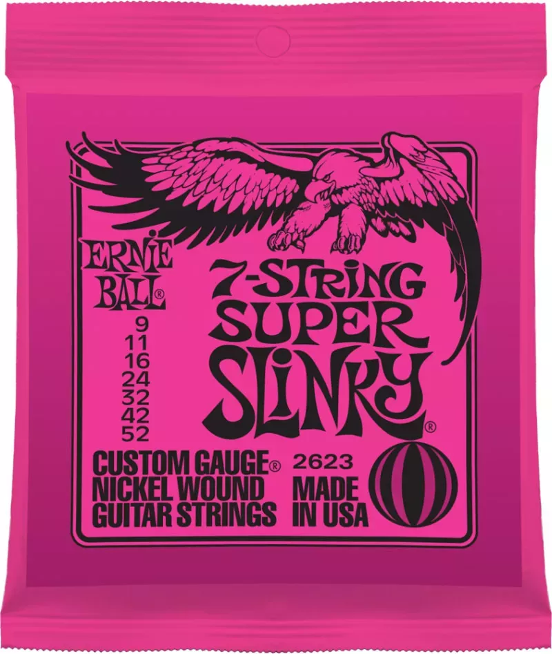 ERNIE BALL 2623 струны для 7стр. эл.гитары 