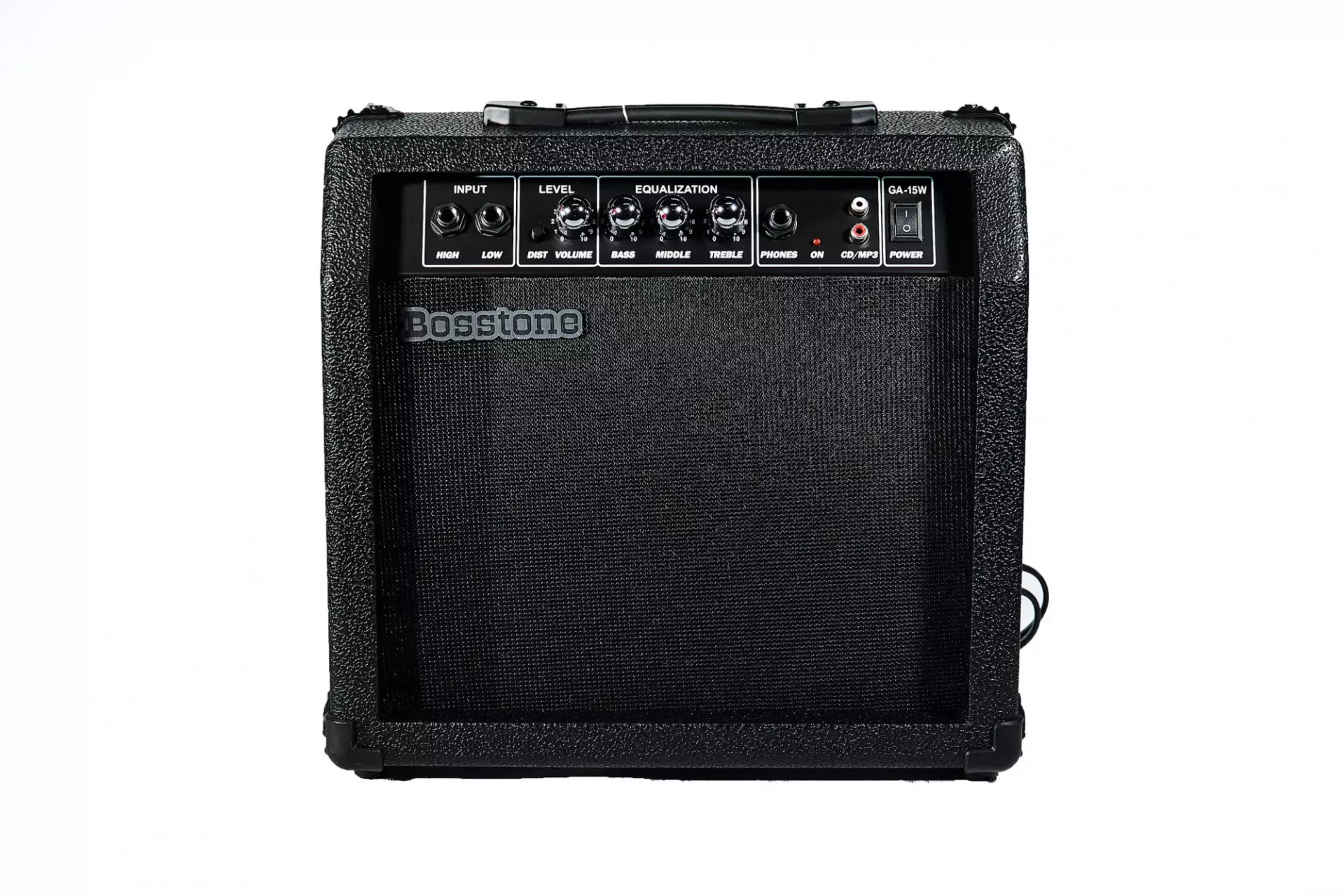 Bosstone GA-15W V.2 Black Гитарный усилитель: Мощность - 15 Ватт, Динамик 8"