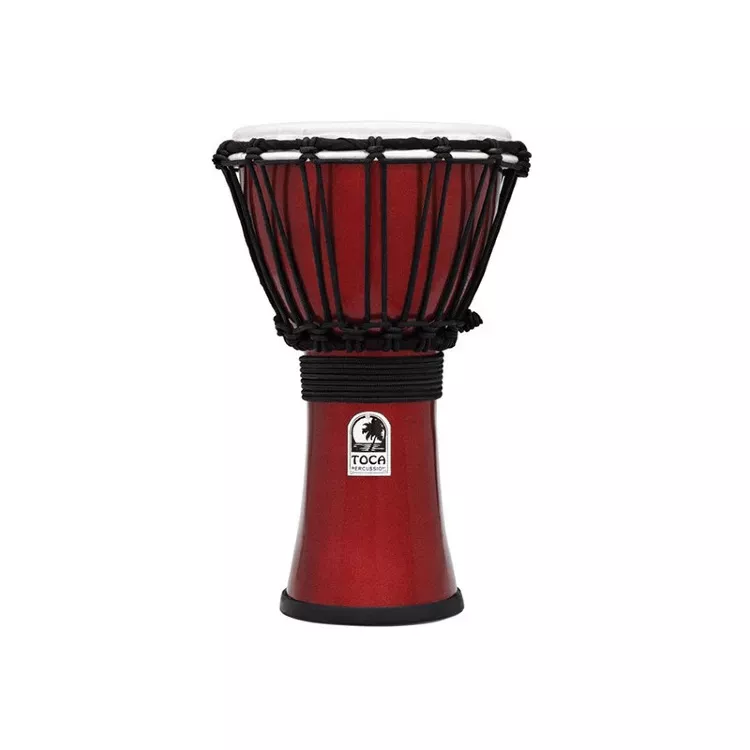 TOCA TFCDJ-7MR Freestyle Metallic Red джембе 7" (17.8см), высота: 12.5" (31.8см)