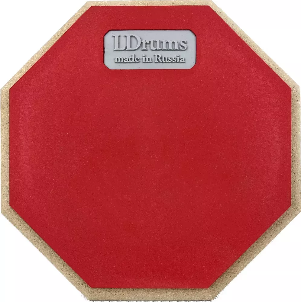 LDrums LDTP8-RD ренировочный пэд 8", резина, красный LDrums LDTP8-RD ренировочный пэд 8", резина, красный