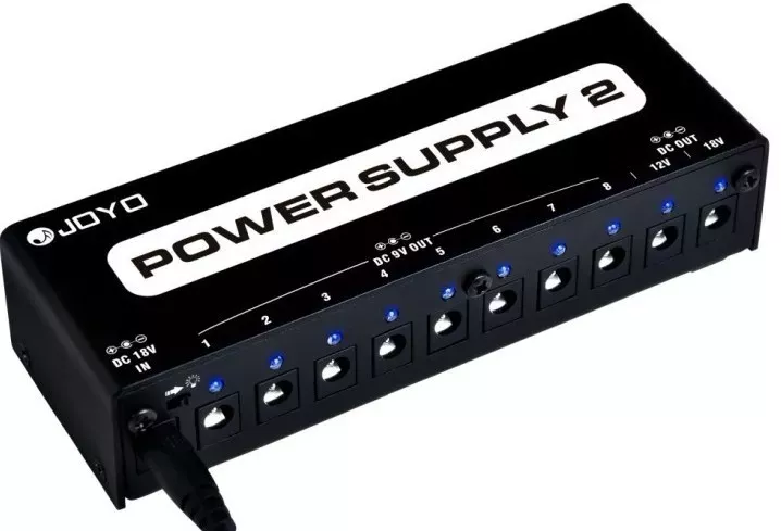 JOYO JP-02 Multi-Power Supply блок питания для педалей эффектов, 9 Вх8 шт, 12 Вх1 шт, 18 Вх1 шт JOYO JP-02 Multi-Power Supply блок питания для педалей эффектов, 9 Вх8 шт, 12 Вх1 шт, 18 Вх1 шт