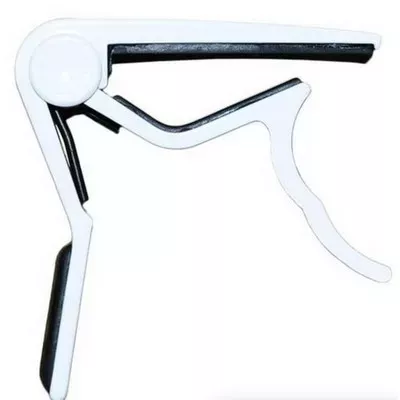 ALICE A007D/WH-C Каподастр для классической гитары, белый ALICE A007D/WH-C Каподастр для классической гитары, белый