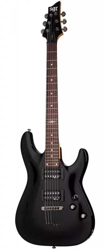 Schecter SGR C-1 BLK Гитара электрическая