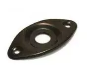 Paxphil HJ002-BK Накладка выходного разъема гитары, черная Paxphil HJ002-BK Накладка выходного разъема гитары, черная