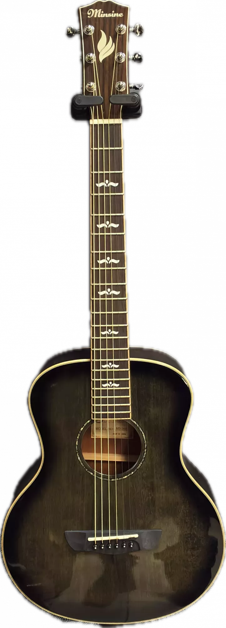 BULLFIGHTER MS-34A BK Акустическая гитара, массив, 34", цвет черный