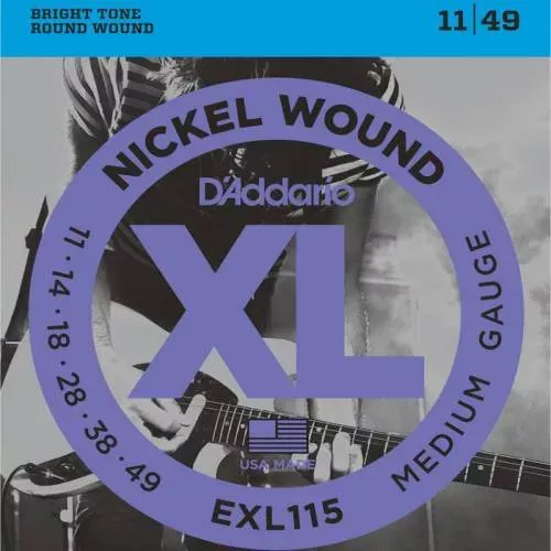 D'ADDARIO EXL115 Набор 6 струн для гитары электро D'ADDARIO EXL115 Набор 6 струн для гитары электро