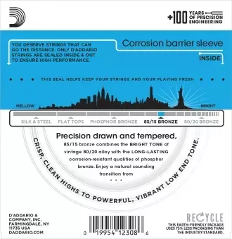 D'ADDARIO EZ910 Набор 6 струн для гитары акустик D'ADDARIO EZ910 Набор 6 струн для гитары акустик