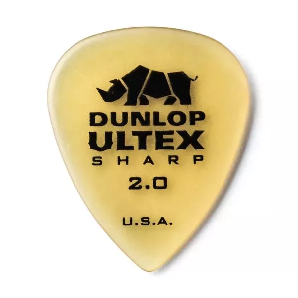 Dunlop 433R2.0 Ultex Sharp Медиатор 2,0мм Dunlop 433R2.0 Ultex Sharp Медиатор 2,0мм