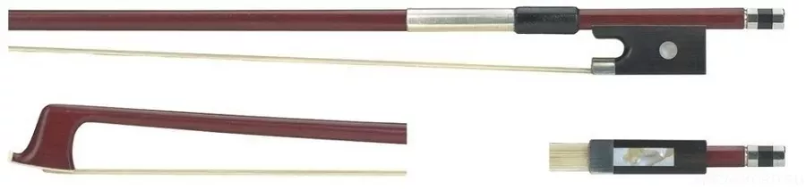 GEWA Violin Bow Brazil Wood Student 4/4 смычок скрипичный, круглая трость GEWA Violin Bow Brazil Wood Student 4/4 смычок скрипичный, круглая трость