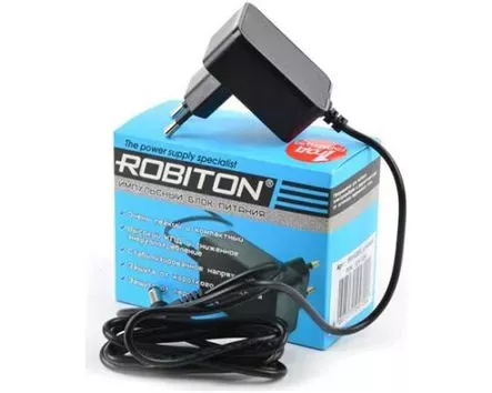 ROBITON IR9-500S УГЛОВОЙ - Адаптер/блок питания 9В, 500мА, 5,5х2,1/12 ROBITON IR9-500S УГЛОВОЙ - Адаптер/блок питания 9В, 500мА, 5,5х2,1/12