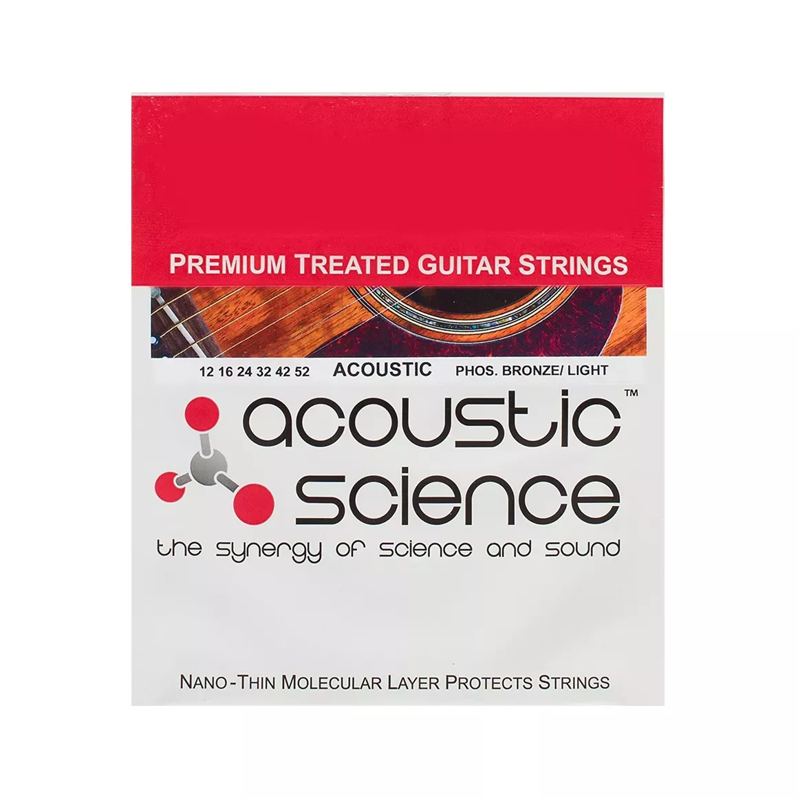 Acoustic Science 12 16 24 32 42 52 BRONZE Набор 6 струн для гитары Акустик Acoustic Science 12 16 24 32 42 52 BRONZE Набор 6 струн для гитары Акустик