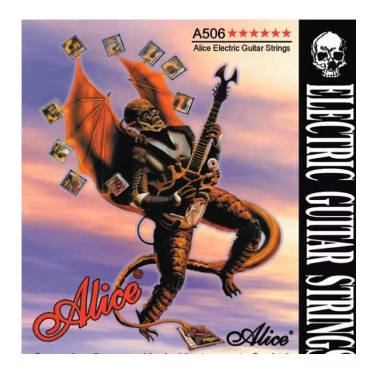 Alice A506-SL Комплект струн для электро гитары, никель