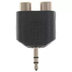 ALPHA AUDIO RCA(тюльпан) стерео джек 2х (3.5 мм) переходник ALPHA AUDIO RCA(тюльпан) стерео джек 2х (3.5 мм) переходник
