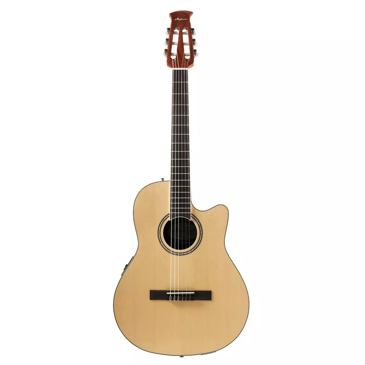 APPLAUSE AB24CC-4S Balladeer Mid Cutaway Nylon Natural Satin электроакустическая гитара APPLAUSE AB24CC-4S Balladeer Mid Cutaway Nylon Natural Satin электроакустическая гитара