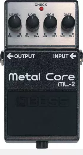 BOSS ML-2 гитарный эффект Metal Core BOSS ML-2 гитарный эффект Metal Core