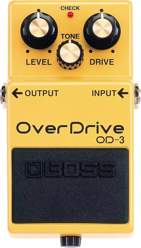 BOSS OD-3 Педаль Гитарная Овердрайв OD-3 BOSS OD-3 Педаль Гитарная Овердрайв OD-3