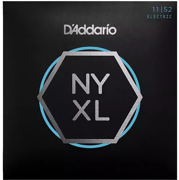 D'Addario NYXL1152 NYXL Струны для электрогитары, никелированные, 11-52 D'Addario NYXL1152 NYXL Струны для электрогитары, никелированные, 11-52