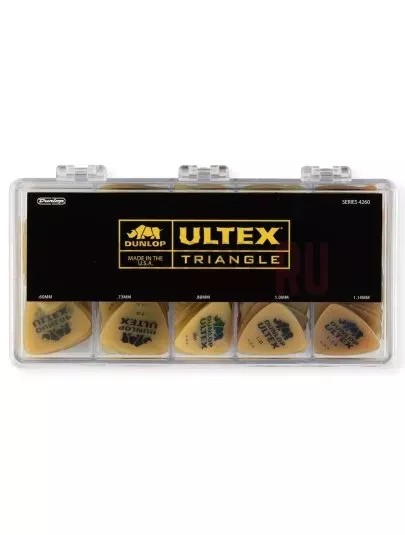 DUNLOP 4260 Ultex Triangle Коробка медиаторов DUNLOP 4260 Ultex Triangle Коробка медиаторов