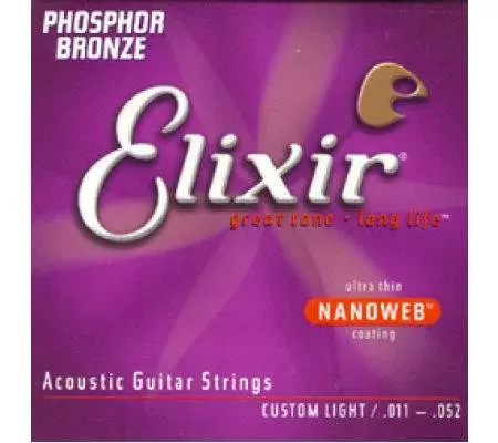 ELIXIR 16027 Набор 6 струн для гитары Акустик ELIXIR 16027 Набор 6 струн для гитары Акустик
