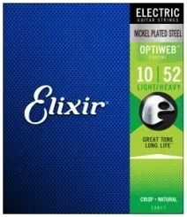 ELIXIR 19077 OPTIWEB Light/Heavy (.010-.052) Струны для электрогитары