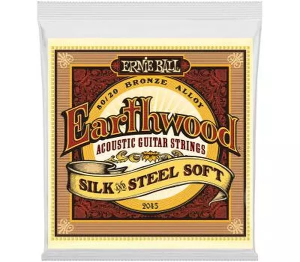 ERNIE BALL 2045 - струны для акуст.гитары Silk & Steel Soft (11-15-22w-30-42-52) ERNIE BALL 2045 - струны для акуст.гитары Silk & Steel Soft (11-15-22w-30-42-52)