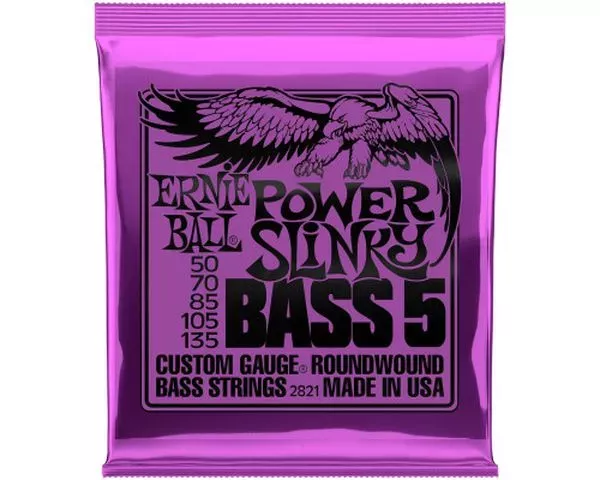 ERNIE BALL 2821 струны для 5-струнной бас-гитары 50-135 ERNIE BALL 2821 струны для 5-струнной бас-гитары 50-135