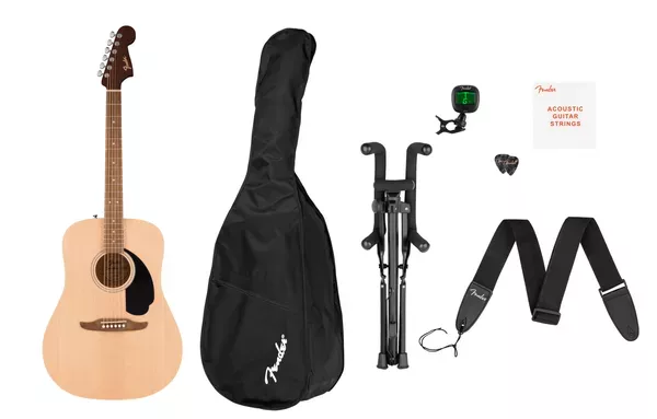FENDER CA DEBUT REDONDO PACK NAT акустическая гитара, набор