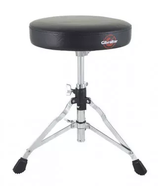 GIBRALTAR 5608 Drum Throne Round Vinyl Seat легкий стул для барабанщика