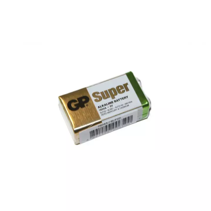 GP GP1604A-5S1 Элемент питания 6LR61 9V Super Alkaline GP GP1604A-5S1 Элемент питания 6LR61 9V Super Alkaline