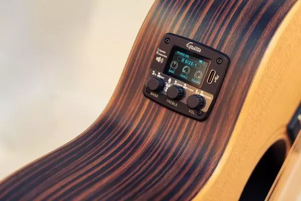 Guitto GGP-04 Звукосниматель для акустической гитары, трансакустика Guitto GGP-04 Звукосниматель для акустической гитары, трансакустика