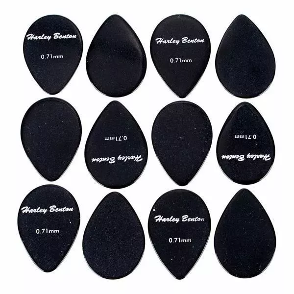 Harley Benton Small Tick Drop Pick 0,71 целлулоид, размер 0,71 мм