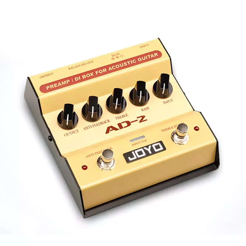 JOYO AD-2 Acoustic Guitar Preamp/DI эффект для акустической гитары напольный преамп/директ-бокс JOYO AD-2 Acoustic Guitar Preamp/DI эффект для акустической гитары напольный преамп/директ-бокс