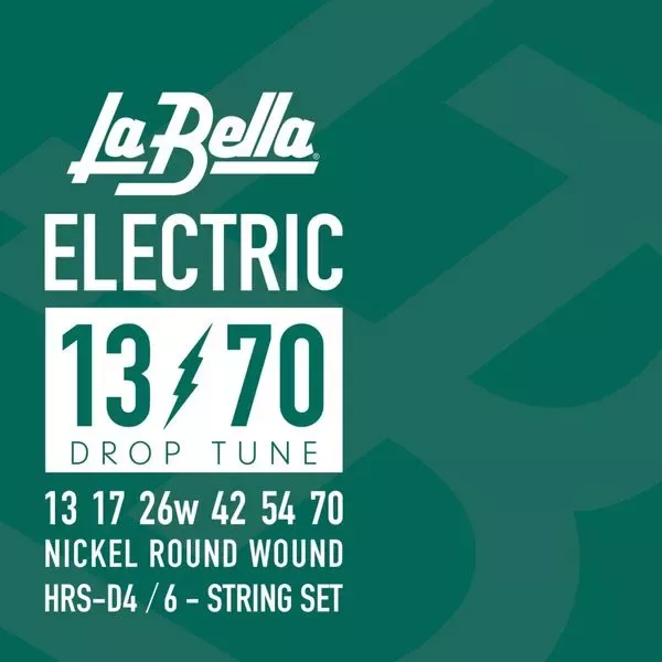 LA BELLA HRS-D4 13-70 струны для электрогитары никелированная обмотка