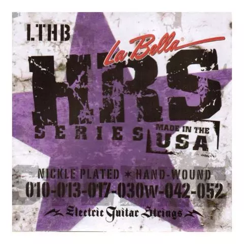LA BELLA HRS-LTHB 10-52 струны для эл. гитары никелированная обмотка