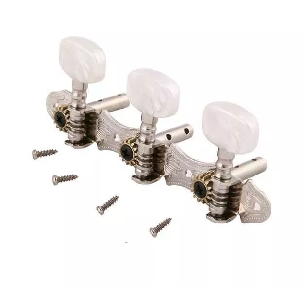 Metallor MHG-327-CR Колки для классической гитары, на планке Metallor MHG-327-CR Колки для классической гитары, на планке